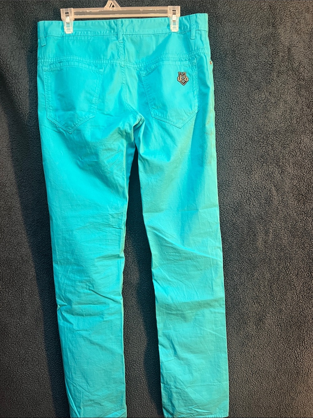 Love Moschino Bright Turquoise Slim Jeans